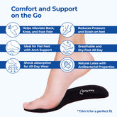 Dr Foot arch support insole - Suitable for office shoes